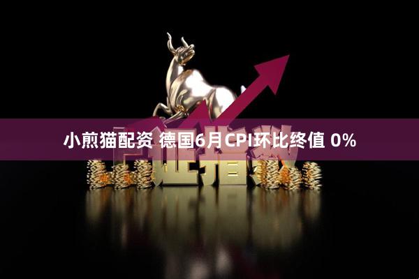 小煎猫配资 德国6月CPI环比终值 0%